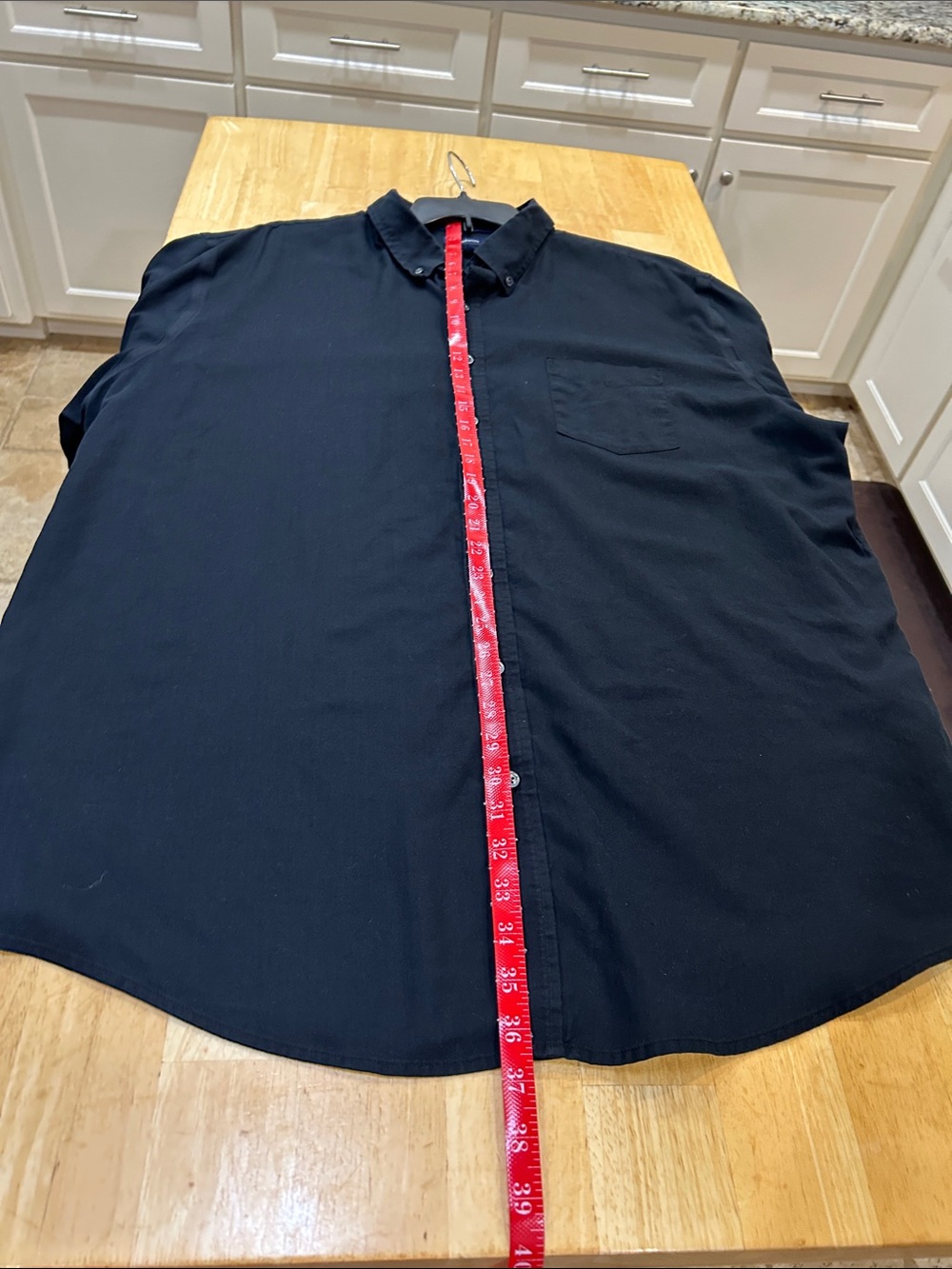 croft & barrow Black Short-Sleeve Button-Down Shirt - Picture 9 of 16
